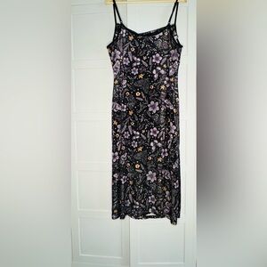 Floral Spaghetti Strap Dress